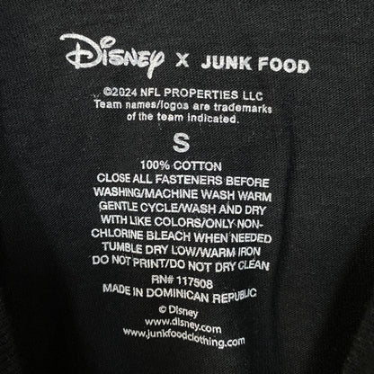 Disney x Junk Food NFL Football Raiders Mickey Mouse T-Shirt Small