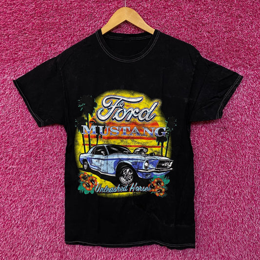 Ford Mustang Sunset Tshirt size small