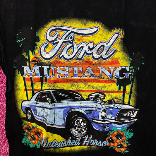 Ford Mustang Sunset Tshirt size small