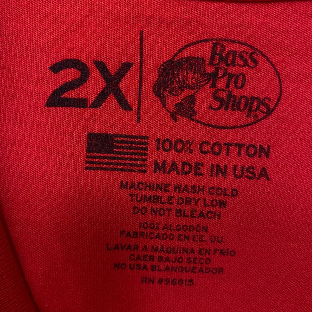 Bass Pro Shops Logo Graphic T-Shirt 2XL