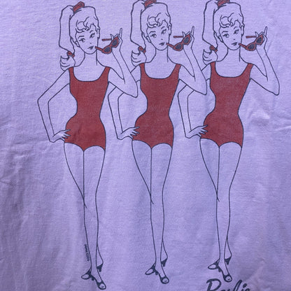 Junk Food Clothing Barbie Doll Retro Graphic Oversized T-Shirt S/M