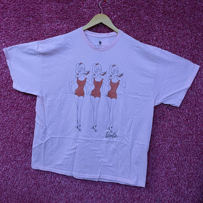 Junk Food Clothing Barbie Doll Retro Graphic Oversized T-Shirt S/M