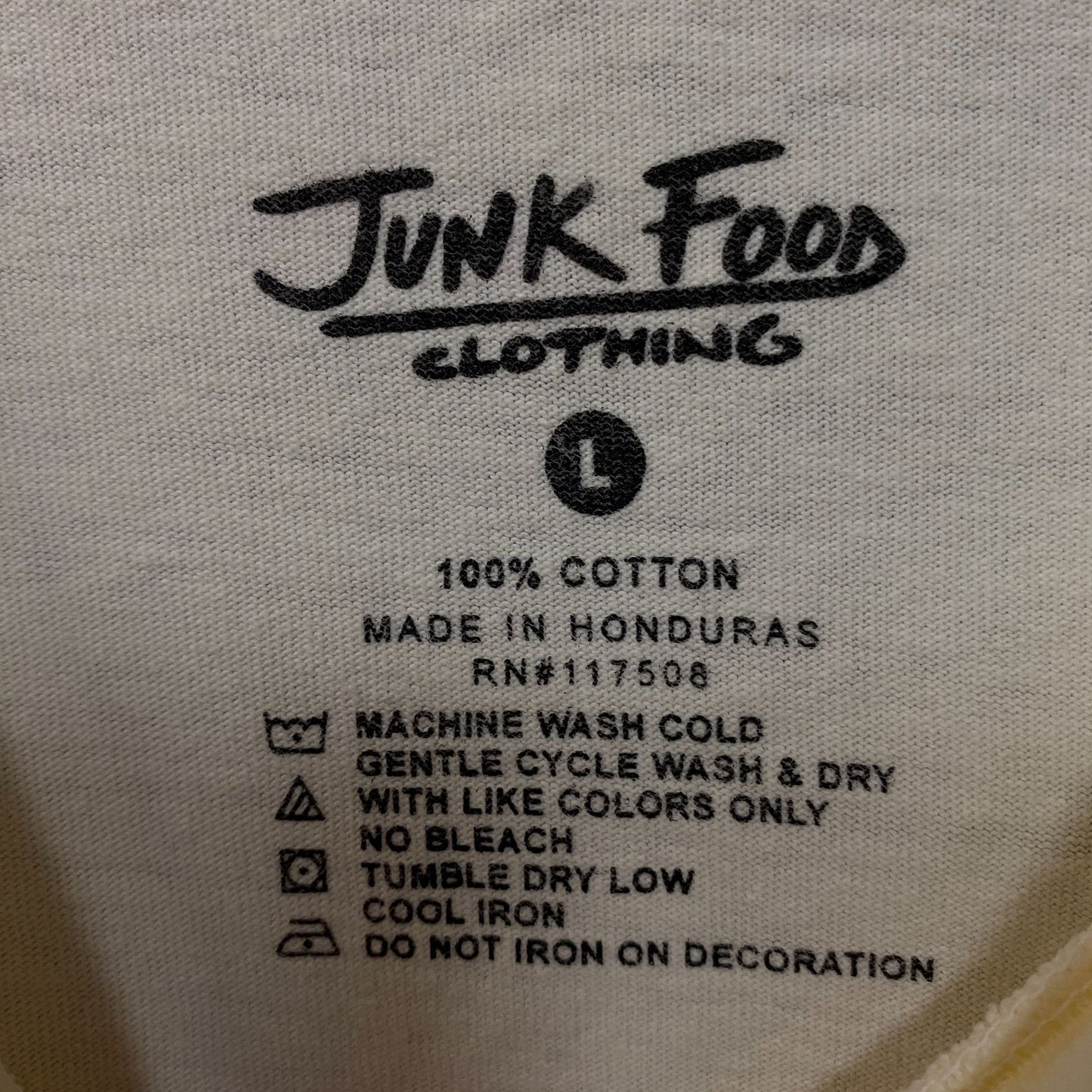 Junk Food Clothing Cannes Sailing Crew French Riviera Retro Style T-Shirt Large