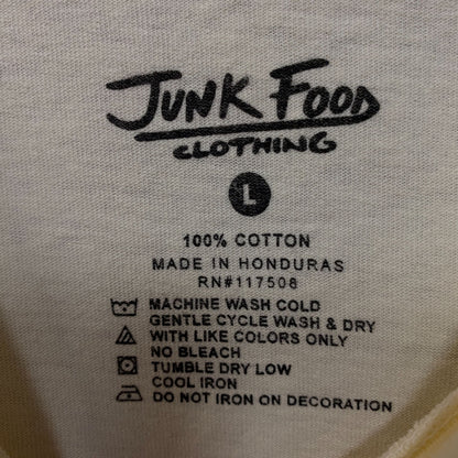 Junk Food Clothing Cannes Sailing Crew French Riviera Retro Style T-Shirt Large