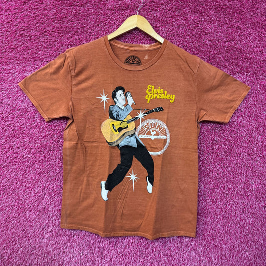 Elvis Presley King of Rock n Roll Sun Record Company Tee M