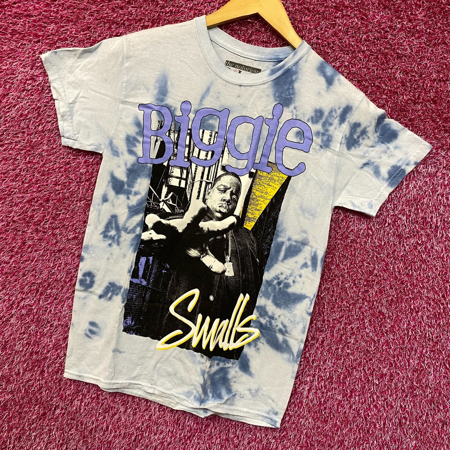Biggie Smalls Born Again Art The Notorious BIG Rap Tie Dye S