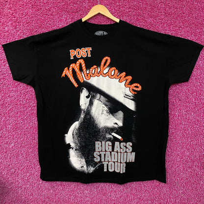 Posty Co Post Malone Big Ass Stadium Tour Oversized T-Shirt OS