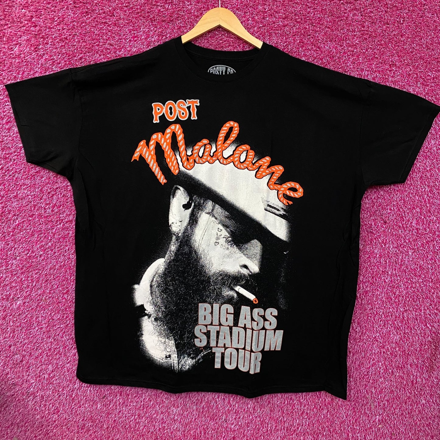 Posty Co Post Malone Big Ass Stadium Tour Oversized T-Shirt OS