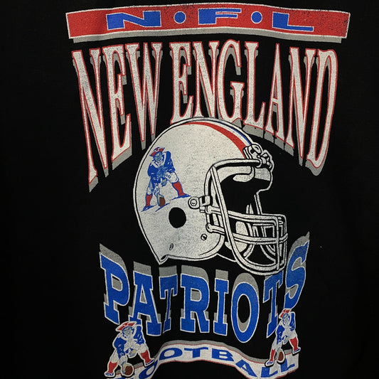 Junk Food Clothing New England Patriots Crewneck Sweatshirt Large
