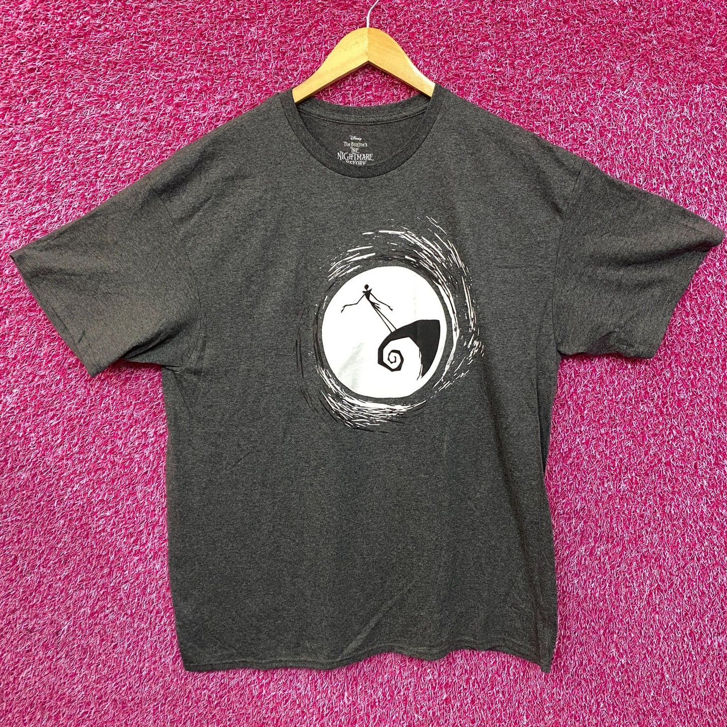 Tim Burton's Nightmare Before Christmas Jack Skellington Iconic Pose T-Shirt XL