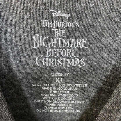 Tim Burton's Nightmare Before Christmas Jack Skellington Iconic Pose T-Shirt XL