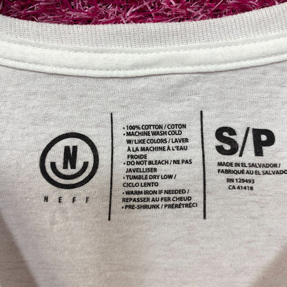 Neff Long Sleeve Donuts Graphic Design T-shirt Small