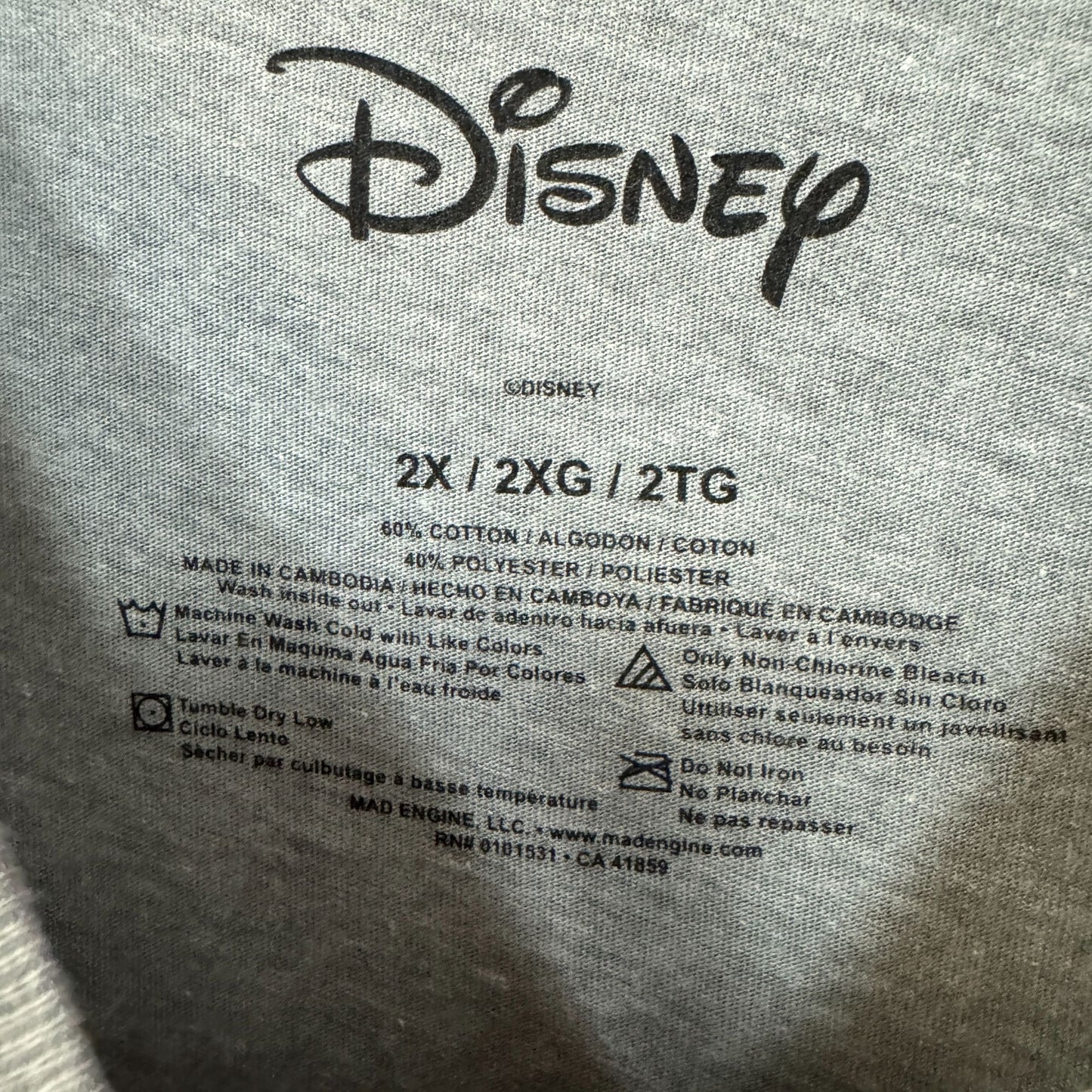 101 Dalmatians T-shirt size 2XL