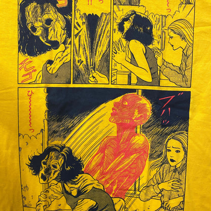 Junji Ito Collection Flesh Colored Horror Manga Panel T-Shirt Small