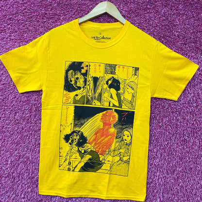 Junji Ito Collection Flesh Colored Horror Manga Panel T-Shirt Small