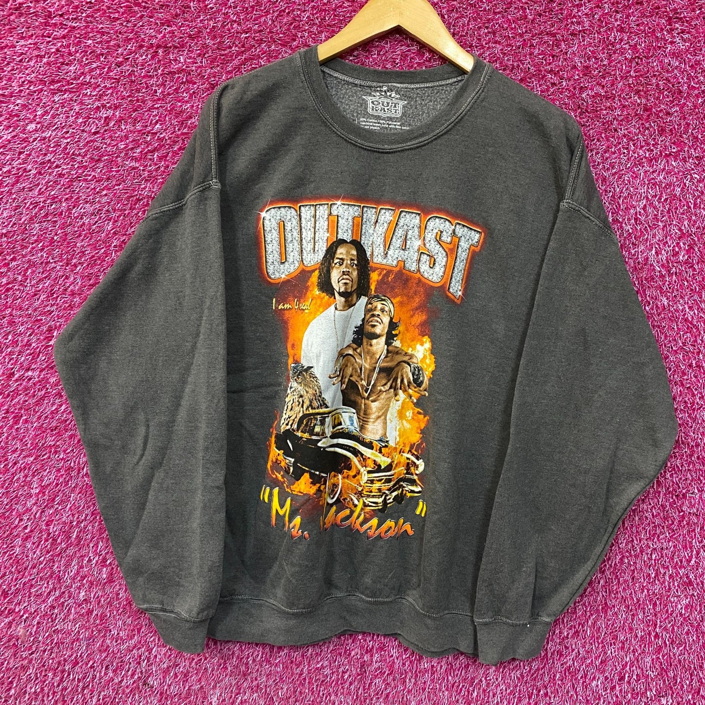 Outkast I am 4 Real Ms. Jackson Hip Hop Sweater size Medium