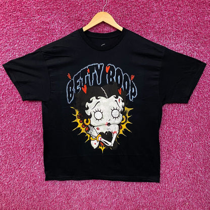 Fleischer Studios Betty Boop Zombie Love Graphic T-Shirt XL