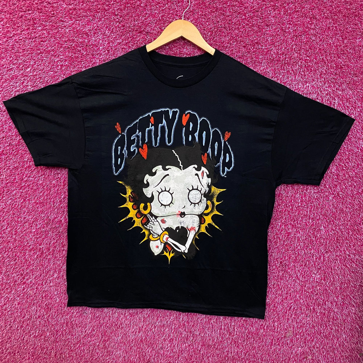 Fleischer Studios Betty Boop Zombie Love Graphic T-Shirt XL