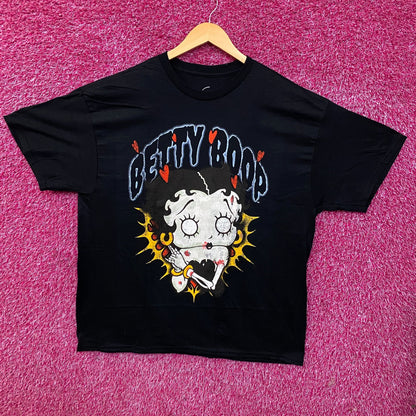 Fleischer Studios Betty Boop Zombie Love Graphic T-Shirt XL