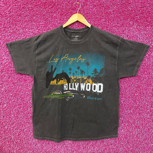 Hollywood West Coastin Pigment Dye Short Sleeve Tee 2XL