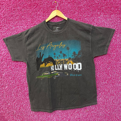 Hollywood West Coastin Pigment Dye Short Sleeve Tee 2XL