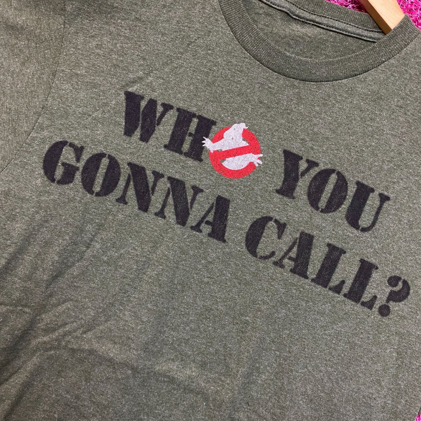 Ghostbuster Who You Gonna Call Tshirt size medium