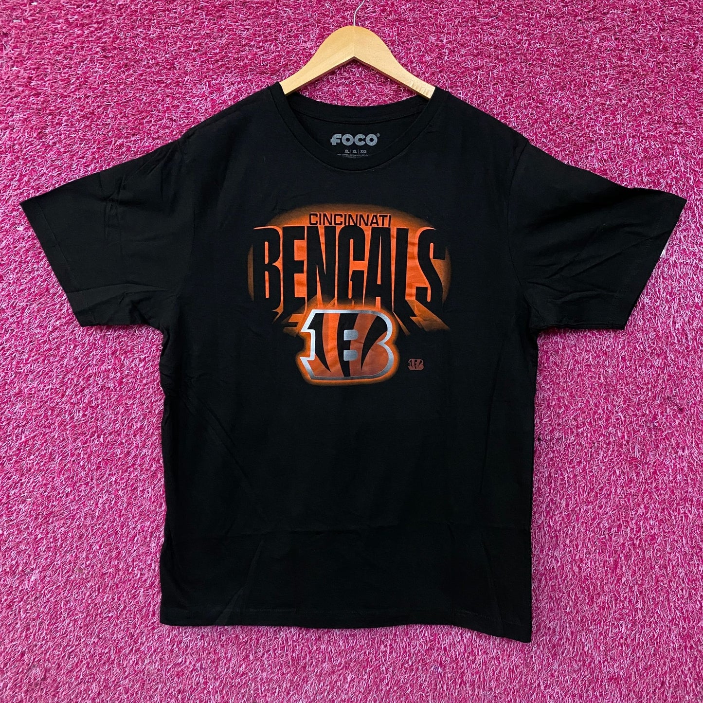 FOCO NFL Cincinnati Bengals Team Logo Graphic T-Shirt XL