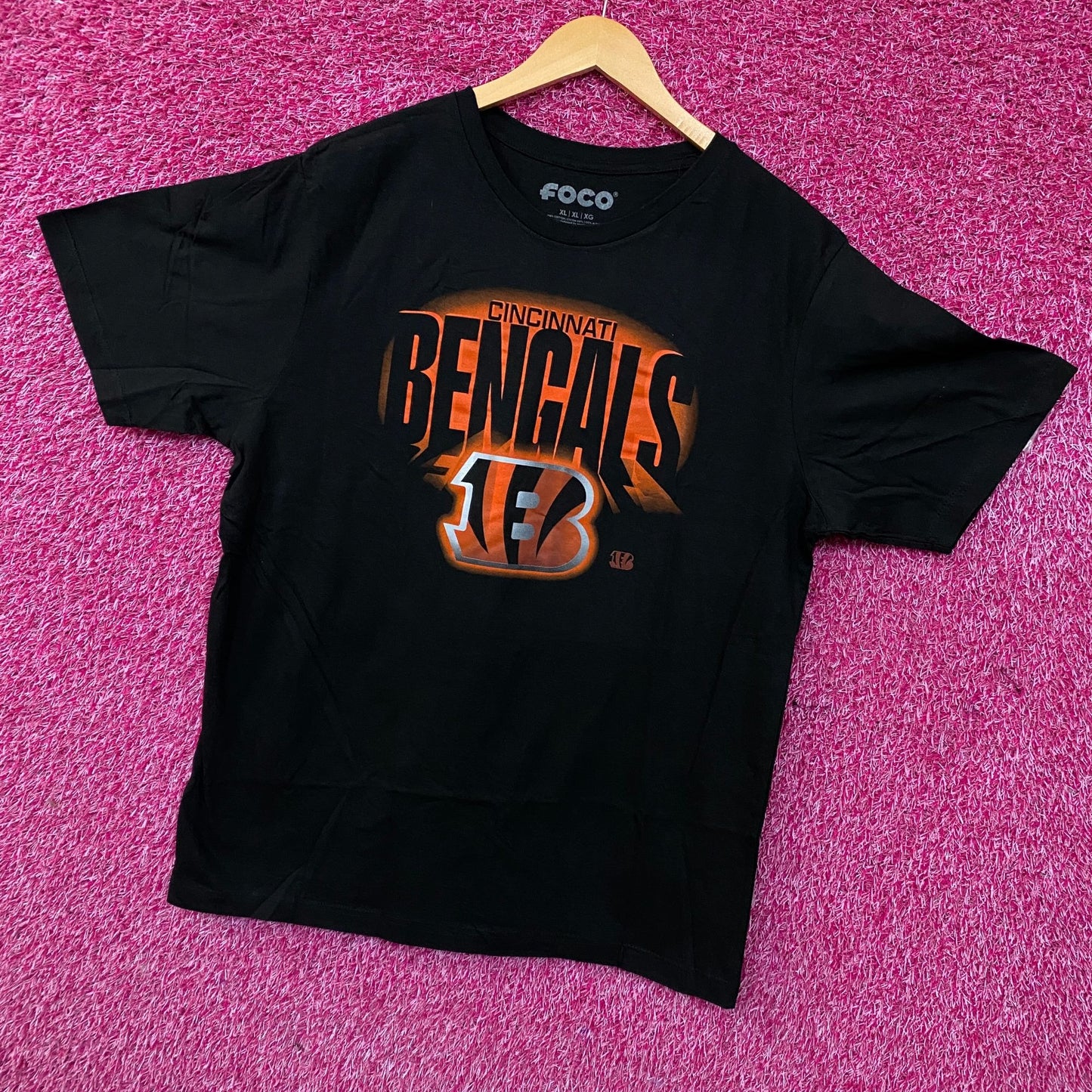 FOCO NFL Cincinnati Bengals Team Logo Graphic T-Shirt XL