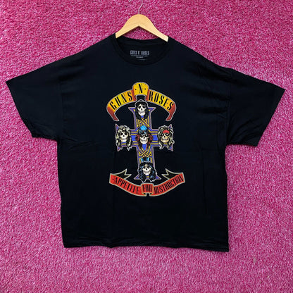 Guns N' Roses “Appetite for Destruction” Band T-Shirt 2XL