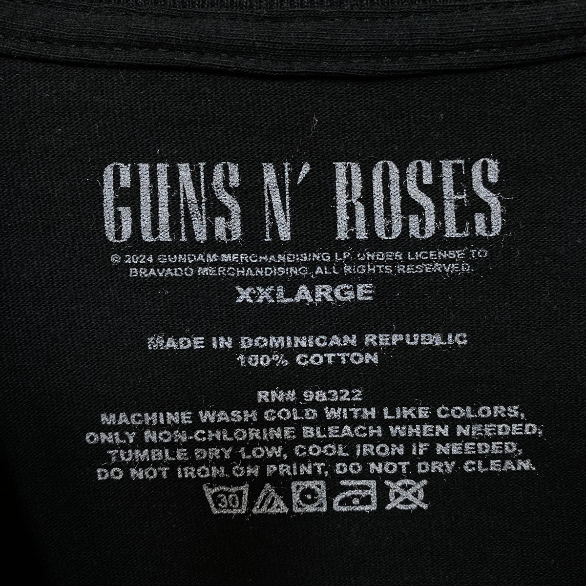 Guns N' Roses “Appetite for Destruction” Band T-Shirt 2XL
