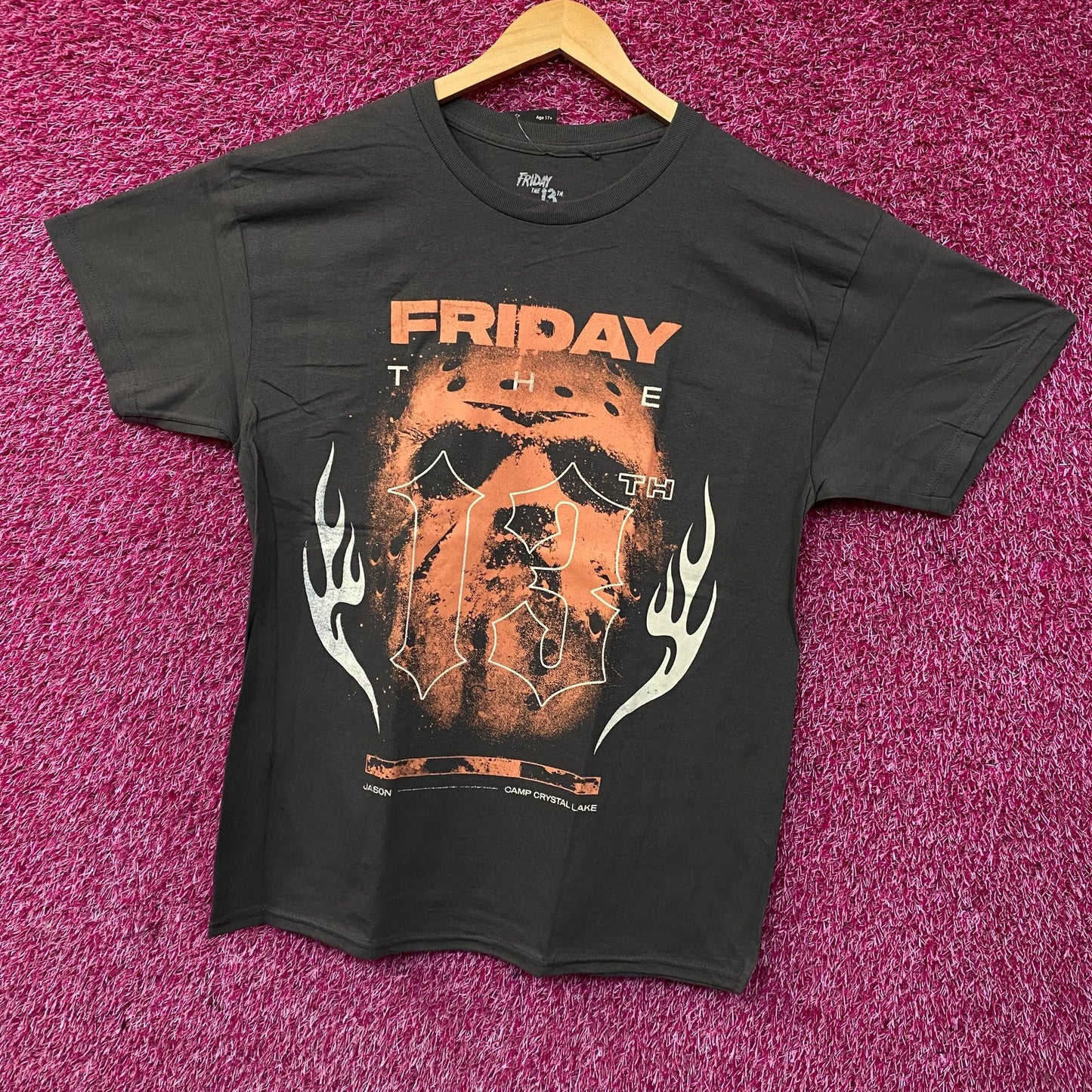 Friday the 13th Jason Voorhees Horror Graphic T-Shirt Large