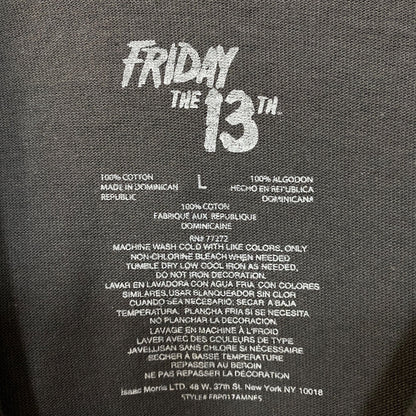 Friday the 13th Jason Voorhees Horror Graphic T-Shirt Large