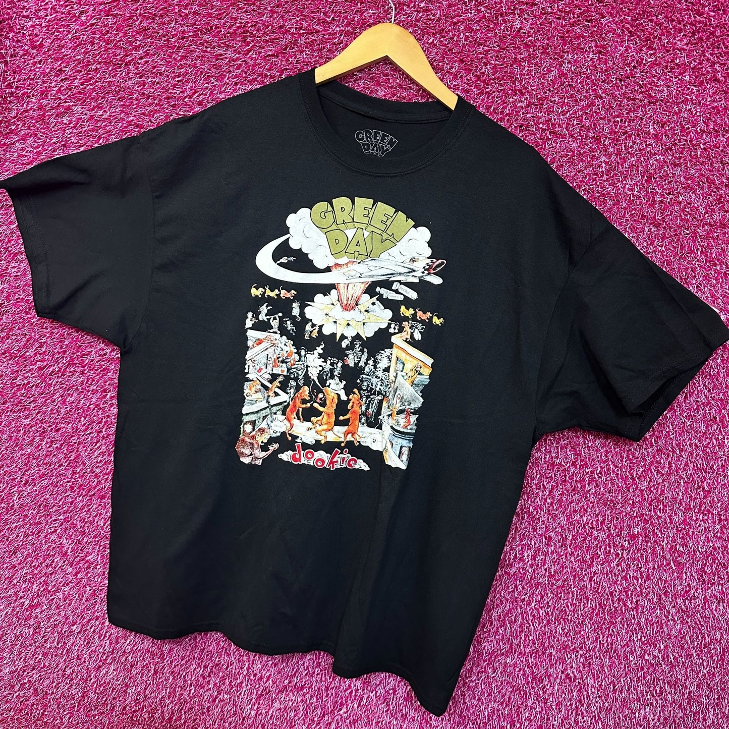 Green Day Dookie Punk Rock album Tshirt size 2XL