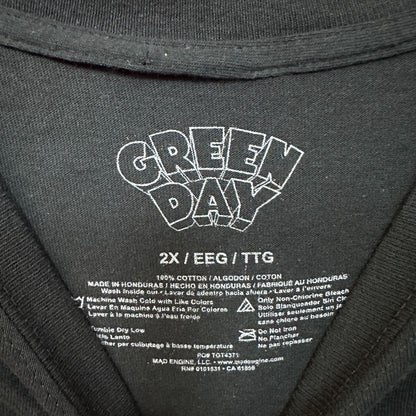 Green Day Dookie Punk Rock album Tshirt size 2XL