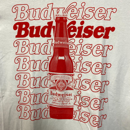 Budweiser Beer Graphic Design Promo T-Shirt Medium