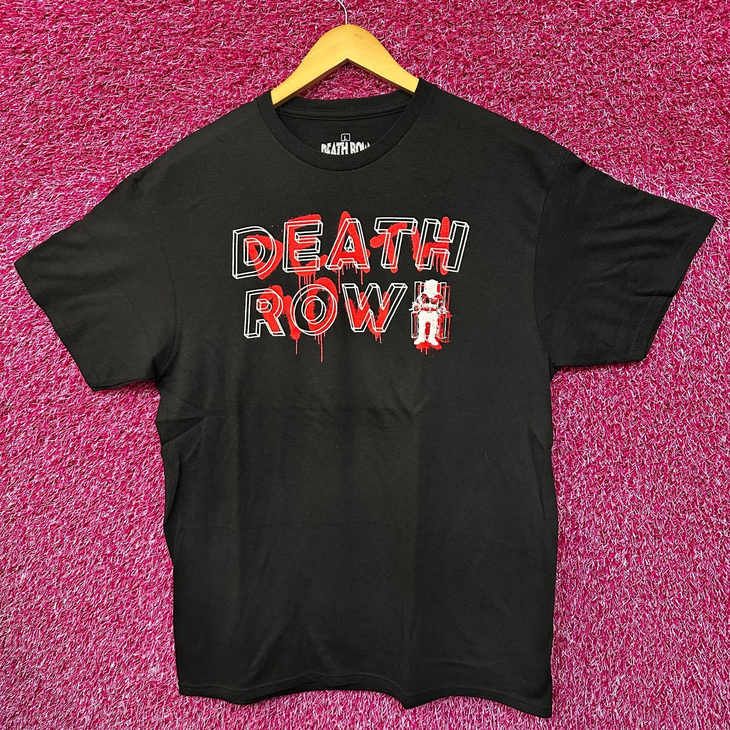 Death Row Records rap T-shirt size Large