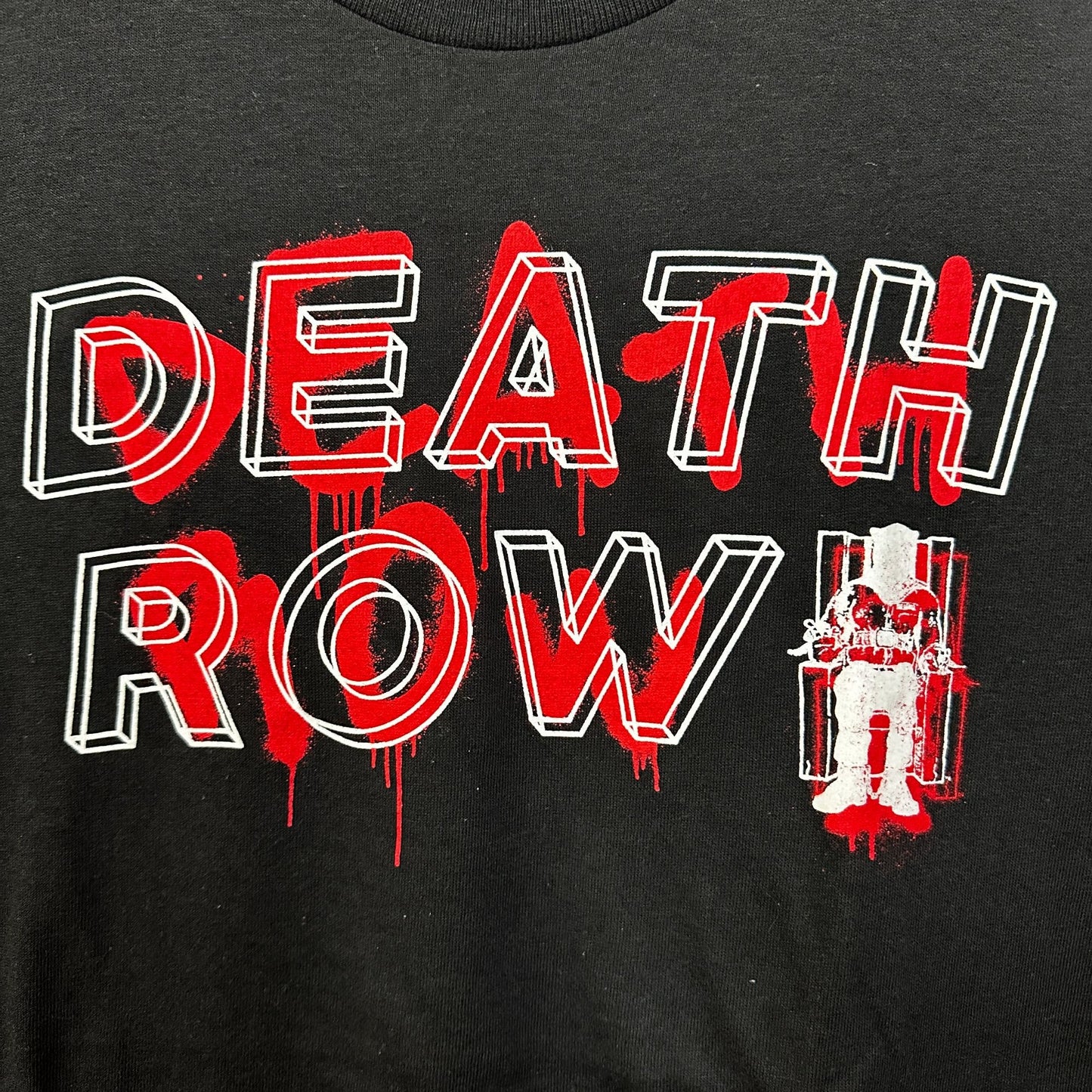 Death Row Records rap T-shirt size Large