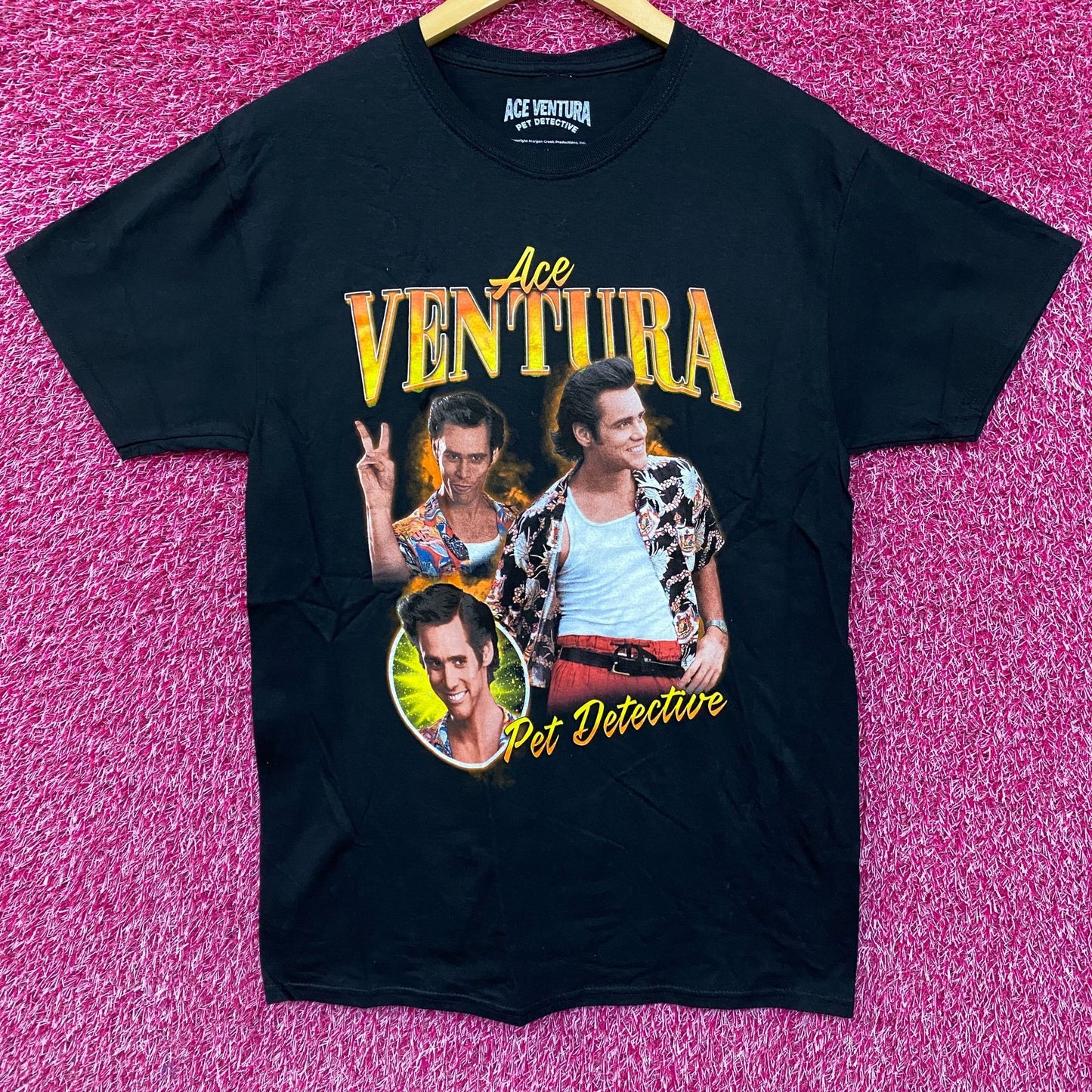 Ace Ventura Pet Detective Movie Graphic T-Shirt Medium