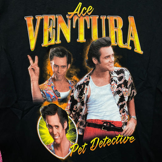 Ace Ventura Pet Detective Movie Graphic T-Shirt Medium
