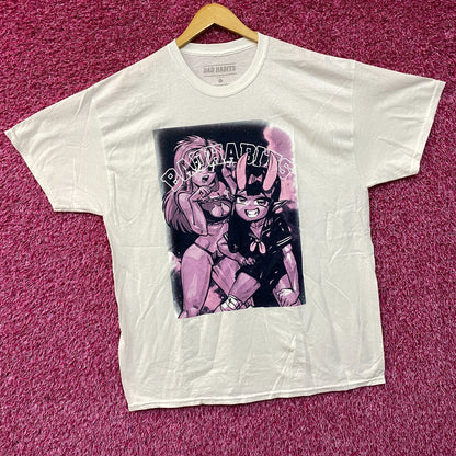 Bad Habit Devil School Girl Waifu Anime T-Shirt Large