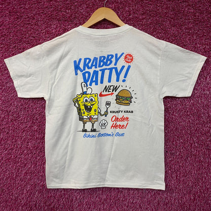 Nickelodeon SpongeBob SquarePants Krabby Patty Graphic T-Shirt Large