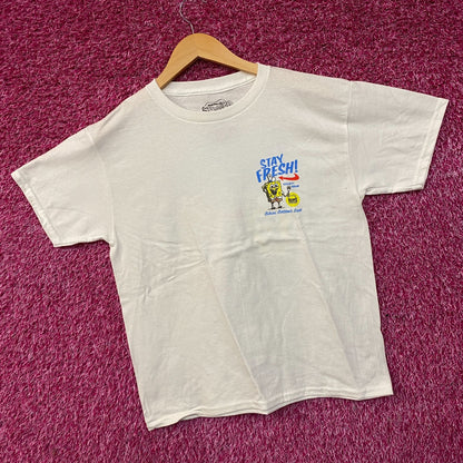 Nickelodeon SpongeBob SquarePants Krabby Patty Graphic T-Shirt Large