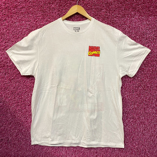 Marvel Comics Avengers White T-Shirt XL