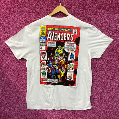 Marvel Comics Avengers White T-Shirt XL
