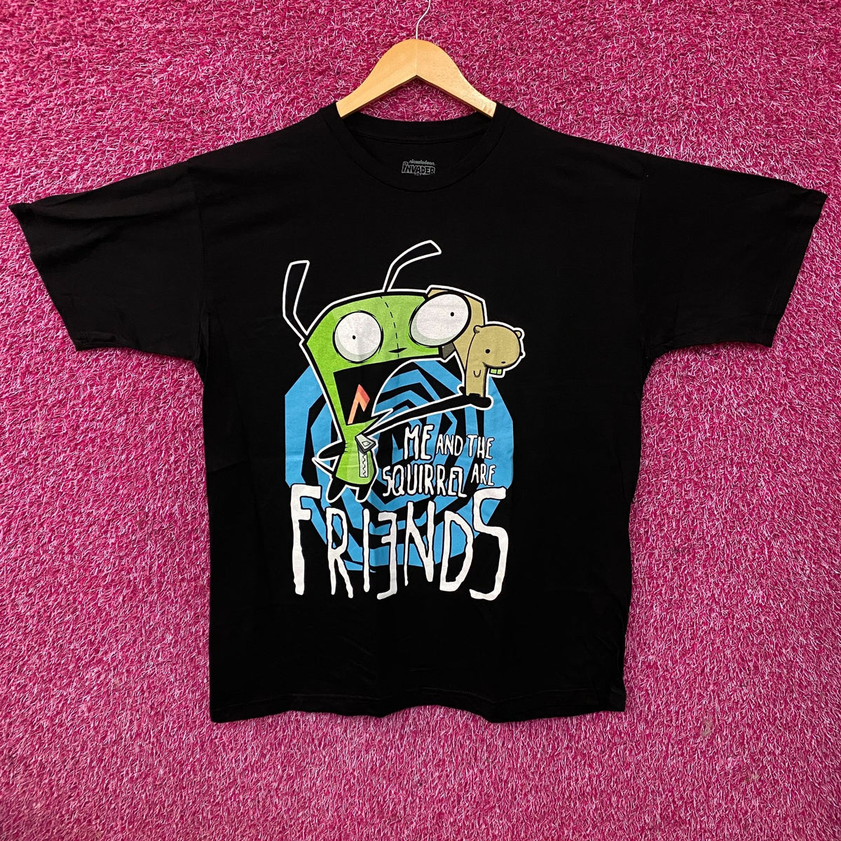 Invader Zim GIR & Squirrel Friends T-Shirt XL
