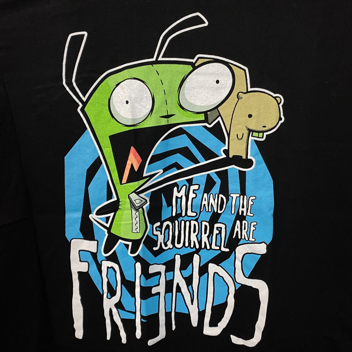 Invader Zim GIR & Squirrel Friends T-Shirt XL