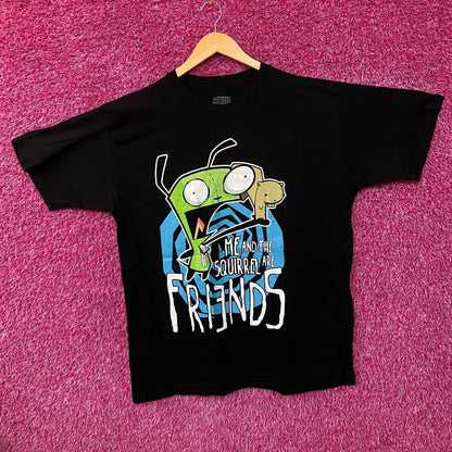 Invader Zim GIR & Squirrel Friends T-Shirt XL