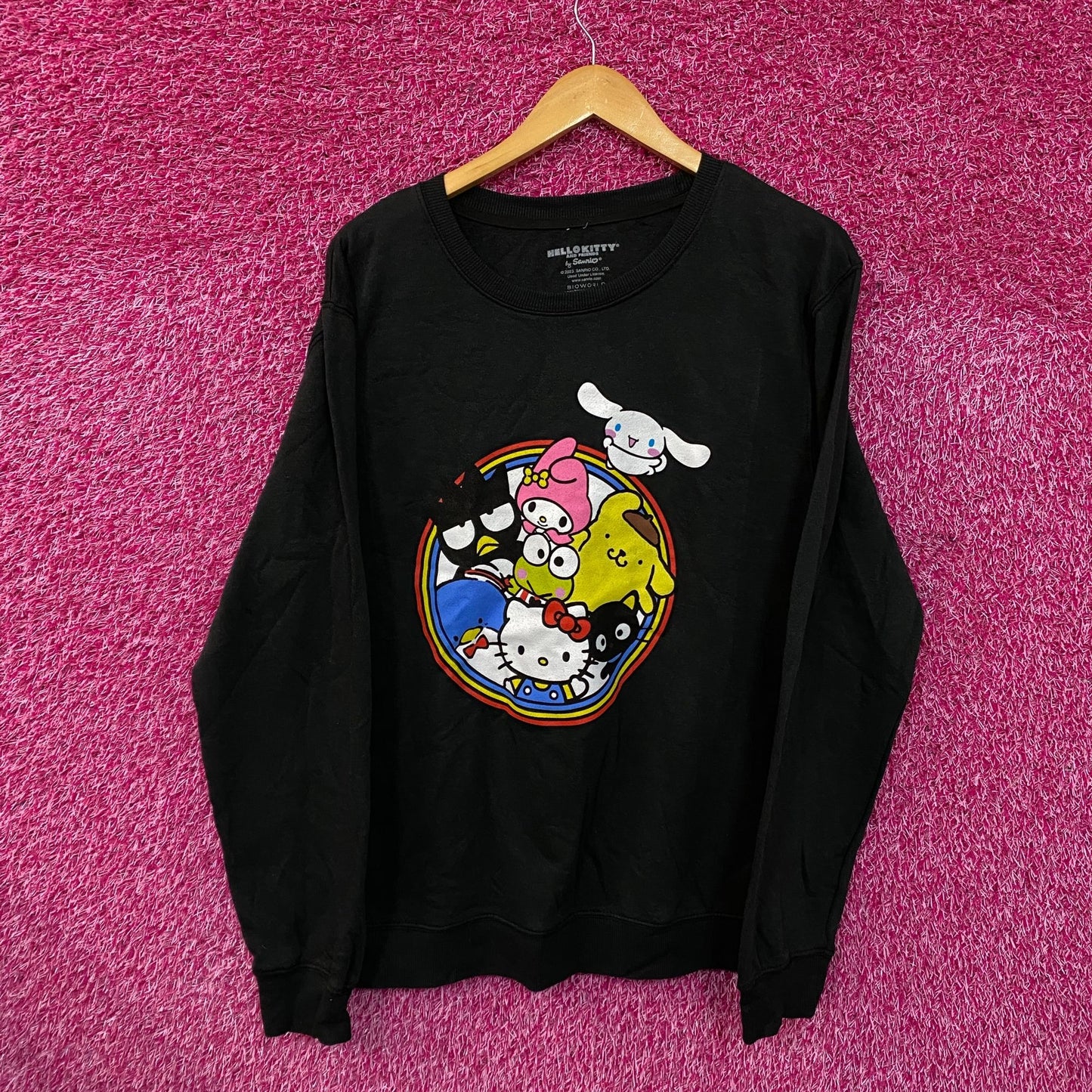 Hello Kitty and Friends Crewneck sweater size large