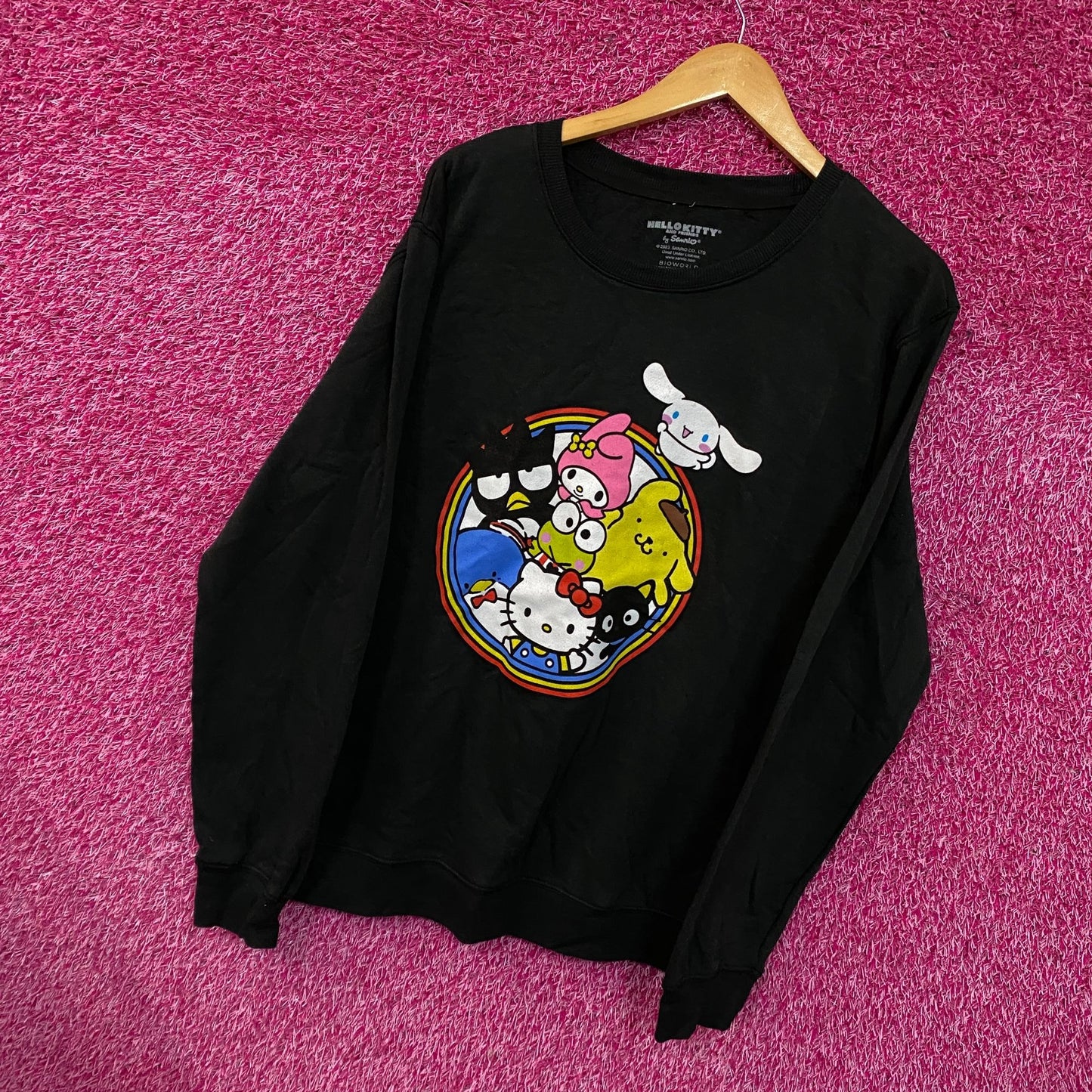 Hello Kitty and Friends Crewneck sweater size large