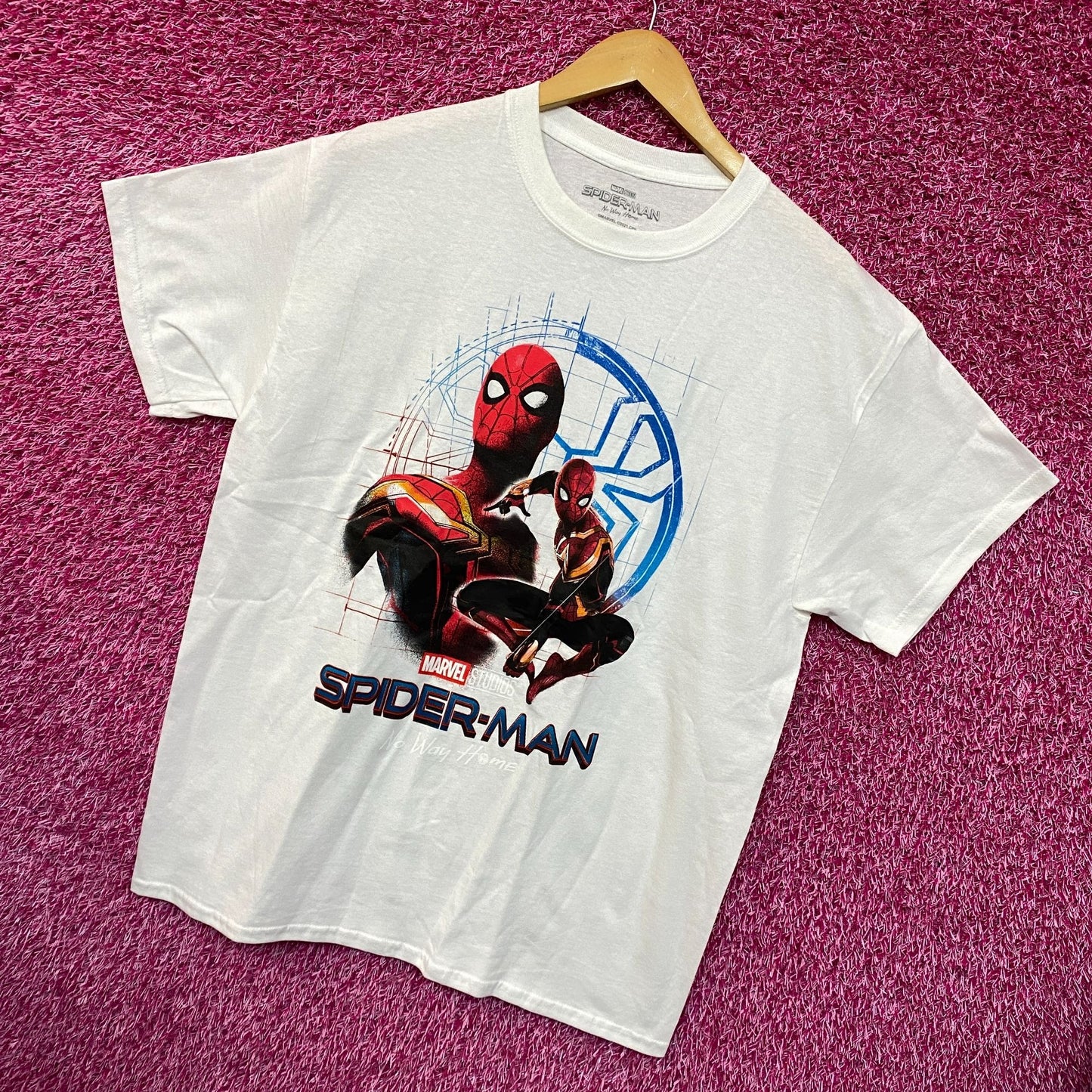 Spider-Man No Way Home Marvel Cinematic Universe Movie Tee L